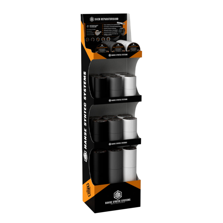 Dachreparaturband MicroSealant inkl. POS-Ständer